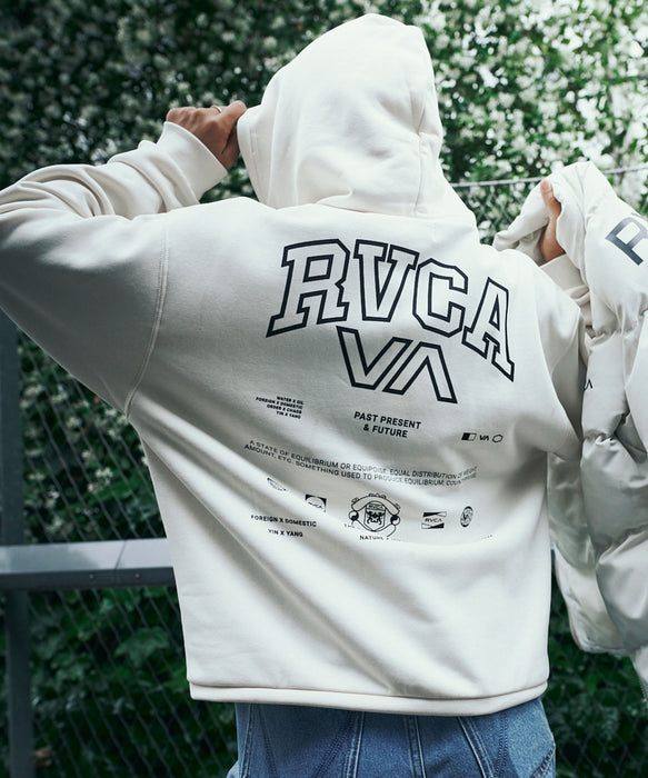 RVCA ウィメンズ ALL ARCH ZIP HOODIE パーカー 【2026年秋冬モデル】