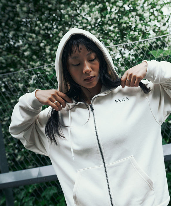 RVCA ウィメンズ ALL ARCH ZIP HOODIE パーカー 【2026年秋冬モデル】