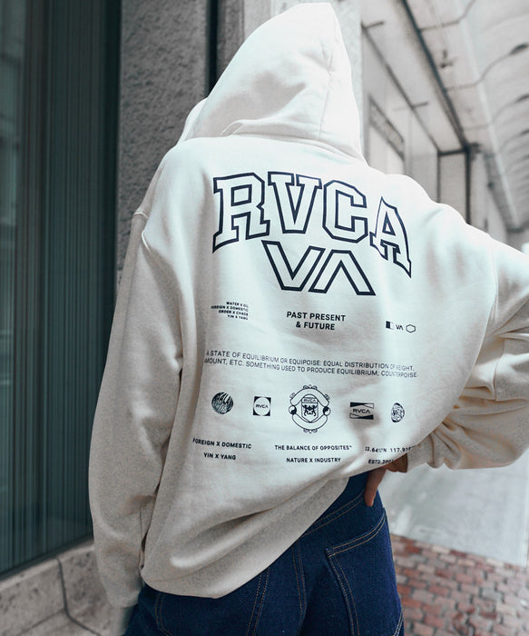 RVCA ウィメンズ ALL ARCH ZIP HOODIE パーカー 【2026年秋冬モデル】