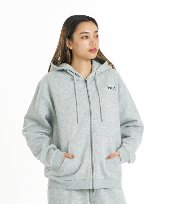 RVCA ウィメンズ ALL ARCH ZIP HOODIE パーカー 【2026年秋冬モデル】 HGR / L