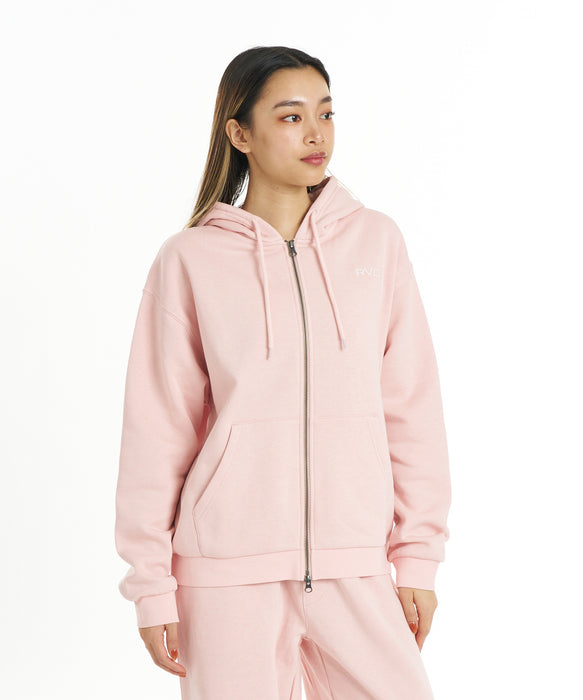 RVCA ウィメンズ ALL ARCH ZIP HOODIE パーカー 【2026年秋冬モデル】 SPK / L