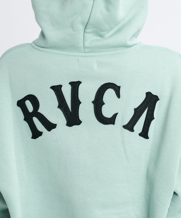 RVCA ウィメンズ ARCH OE ZIP HD パーカー 【2026年秋冬モデル】 BLH / M