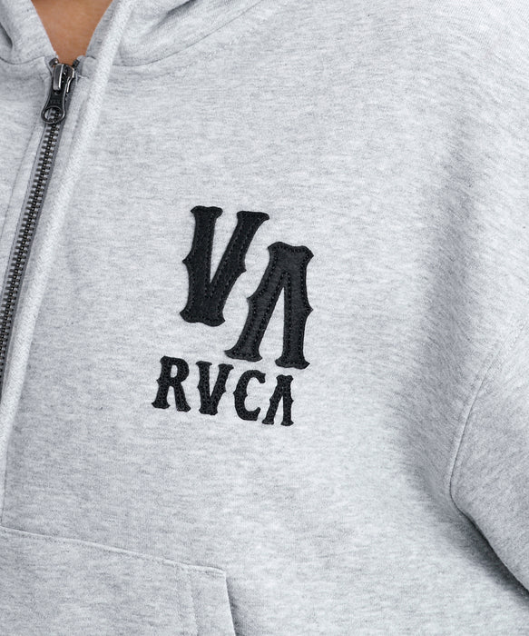 RVCA ウィメンズ ARCH OE ZIP HD パーカー 【2026年秋冬モデル】 HGR / L