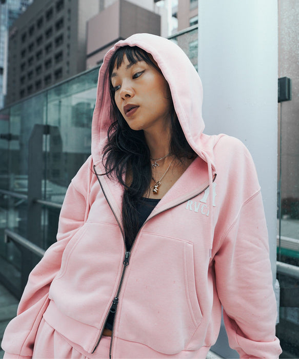 RVCA ウィメンズ ARCH OE ZIP HD パーカー 【2026年秋冬モデル】