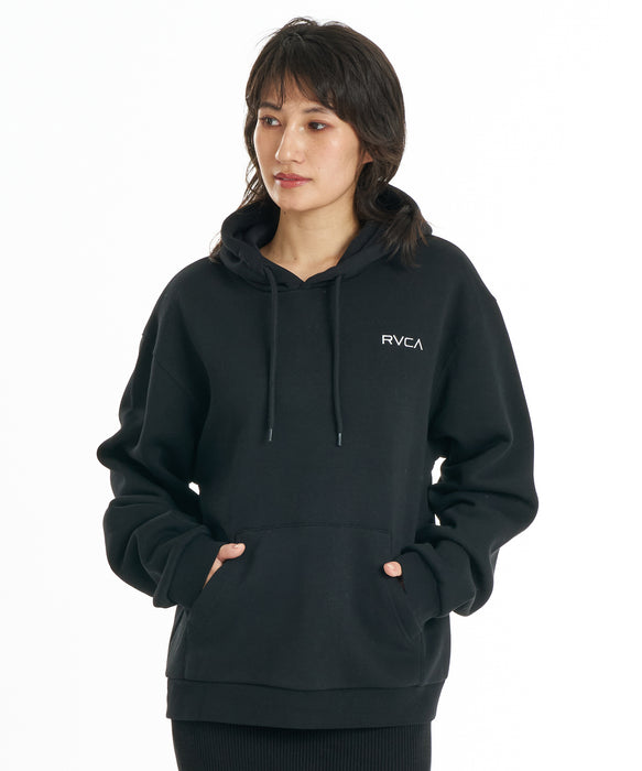 RVCA ウィメンズ ALL HOODIE パーカー 【2026年秋冬モデル】 BLK / L