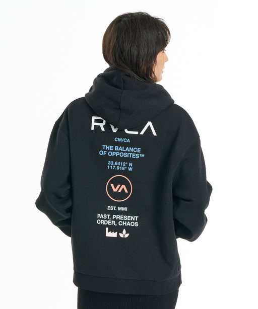 RVCA ウィメンズ ALL HOODIE パーカー 【2026年秋冬モデル】 BLK / L