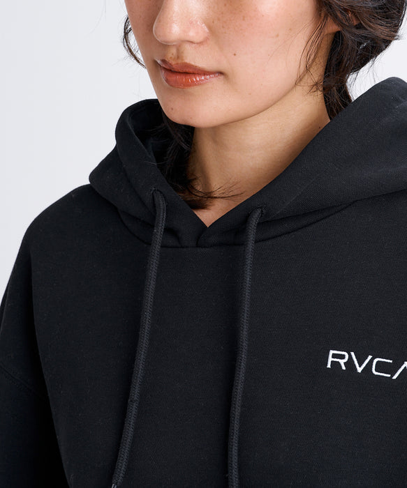 RVCA ウィメンズ ALL HOODIE パーカー 【2026年秋冬モデル】 BLK / L