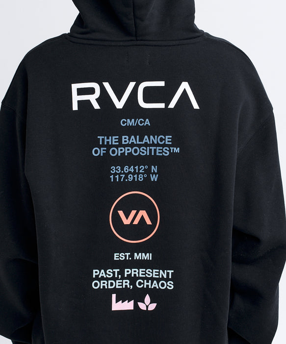 RVCA ウィメンズ ALL HOODIE パーカー 【2026年秋冬モデル】 BLK / L