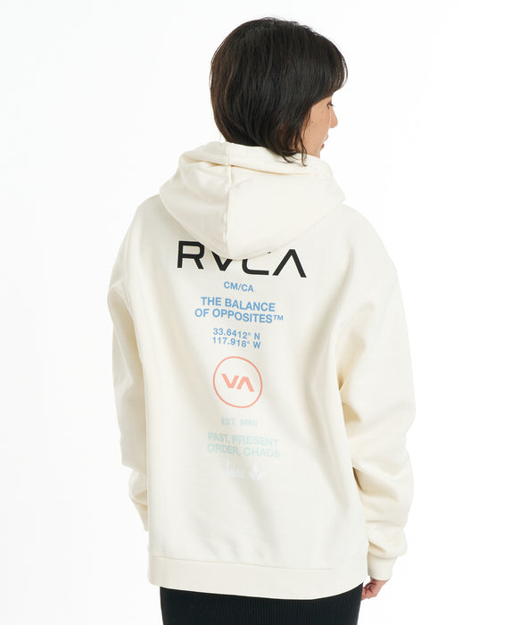 RVCA ウィメンズ ALL HOODIE パーカー 【2026年秋冬モデル】 CLD / M