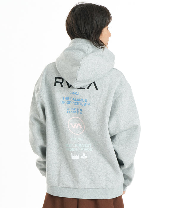 RVCA ウィメンズ ALL HOODIE パーカー 【2026年秋冬モデル】 HGR / M