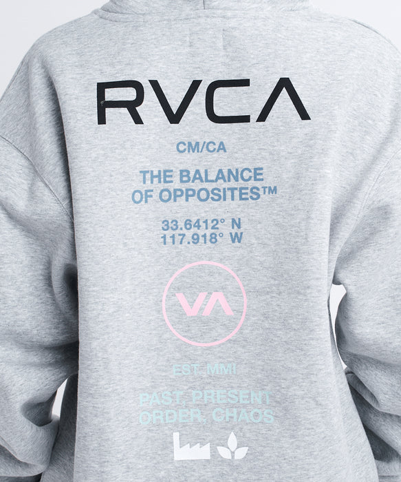 RVCA ウィメンズ ALL HOODIE パーカー 【2026年秋冬モデル】 HGR / M