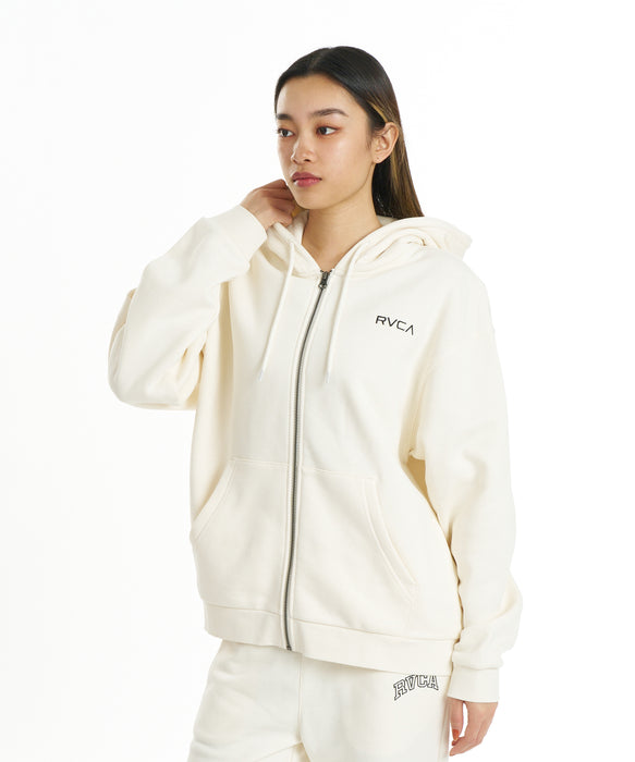RVCA ウィメンズ TOP ARCH ZIP HOODIE パーカー 【2026年秋冬モデル】 CLD / M