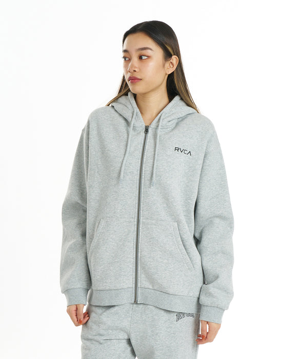 RVCA ウィメンズ TOP ARCH ZIP HOODIE パーカー 【2026年秋冬モデル】 HGR / M