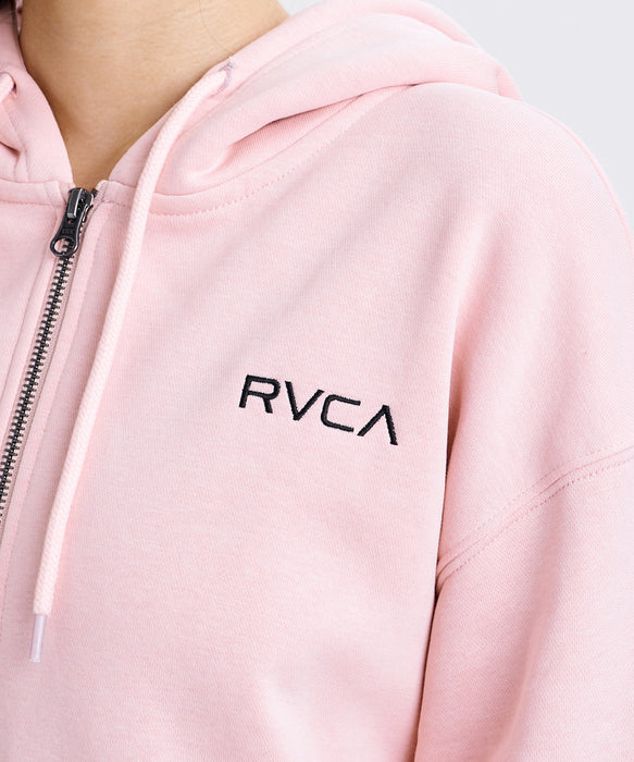 RVCA ウィメンズ TOP ARCH ZIP HOODIE パーカー 【2026年秋冬モデル】 ORG / M