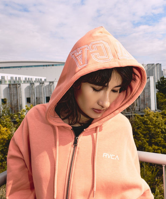 RVCA ウィメンズ TOP ARCH ZIP HOODIE パーカー 【2026年秋冬モデル】