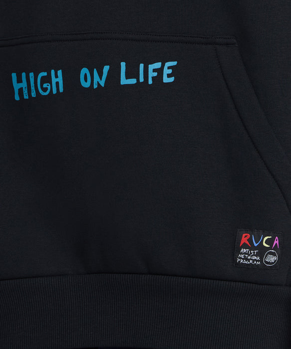 RVCA ウィメンズ DANI MILLER OVERSIZED HOODIE パーカー 【2026年秋冬モデル】 RVB / S