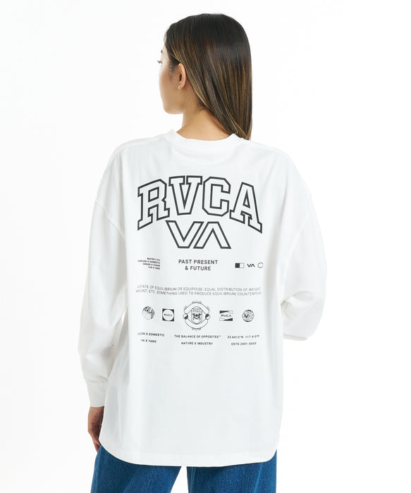 RVCA ウィメンズ ALLARCH LS TEE ロンT 【2026年秋冬モデル】