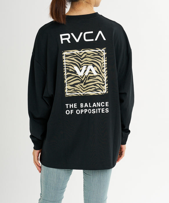 RVCA ウィメンズ VA BOX LOGO LS TEE ロンT 【2026年秋冬モデル】