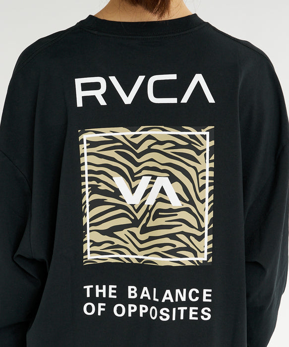 RVCA ウィメンズ VA BOX LOGO LS TEE ロンT 【2026年秋冬モデル】