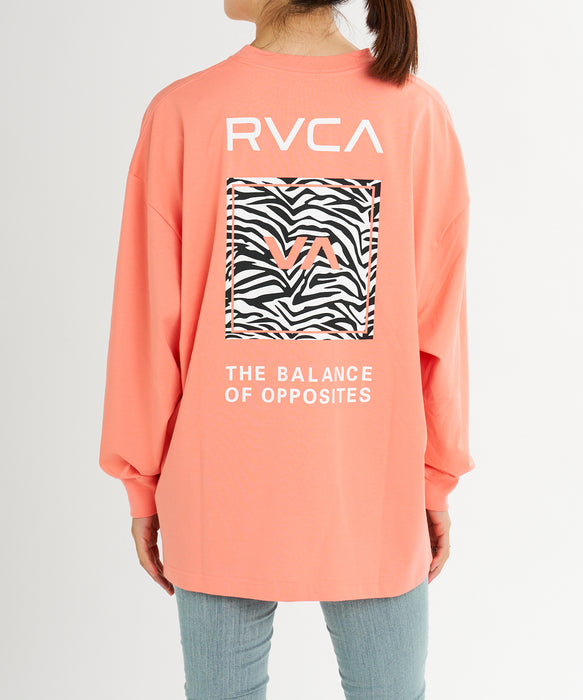 RVCA ウィメンズ VA BOX LOGO LS TEE ロンT 【2026年秋冬モデル】