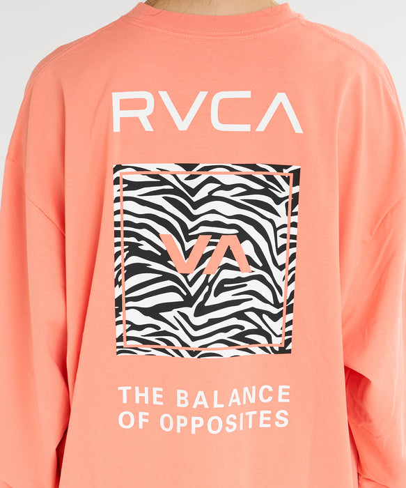 RVCA ウィメンズ VA BOX LOGO LS TEE ロンT 【2026年秋冬モデル】