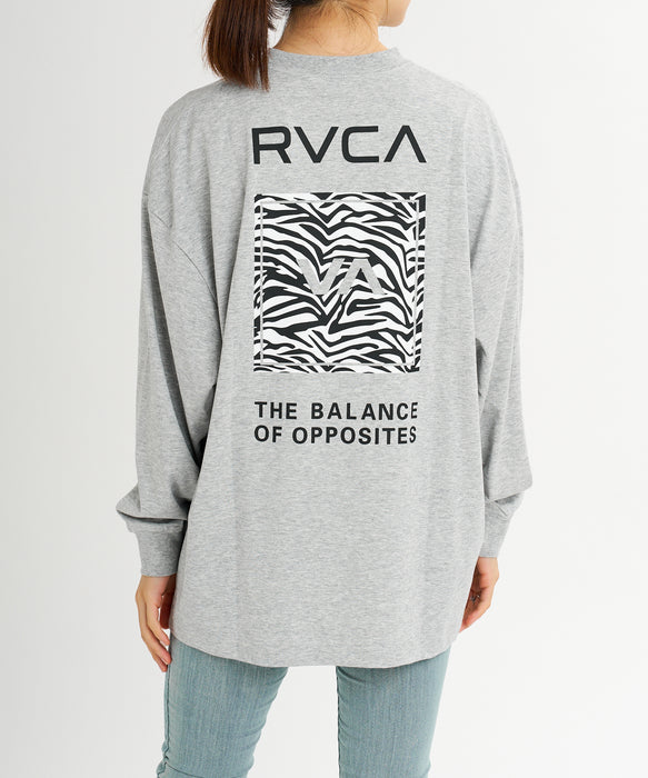 RVCA ウィメンズ VA BOX LOGO LS TEE ロンT 【2026年秋冬モデル】