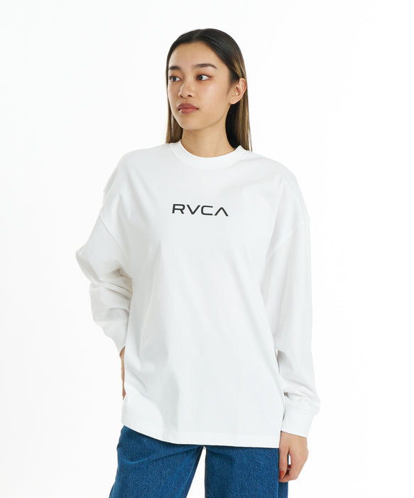 RVCA ウィメンズ VA BOX LOGO LS TEE ロンT 【2026年秋冬モデル】
