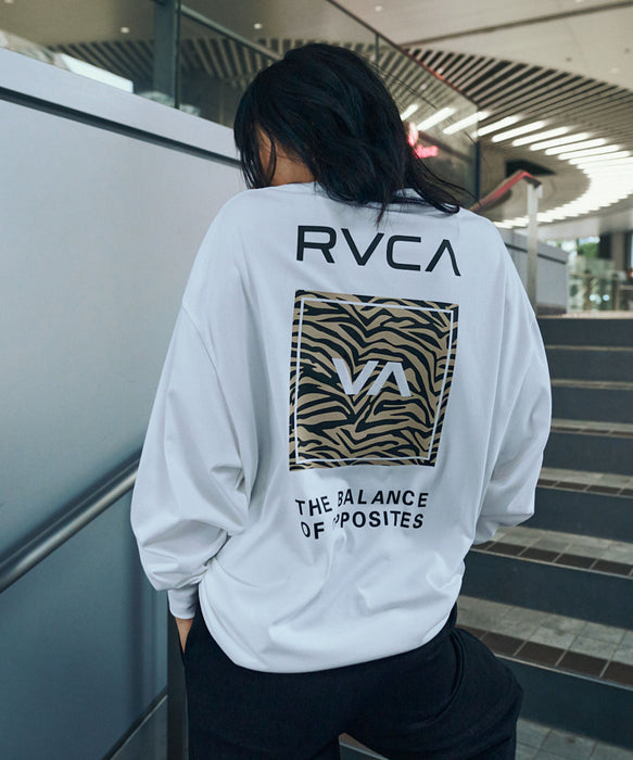 RVCA ウィメンズ VA BOX LOGO LS TEE ロンT 【2026年秋冬モデル】