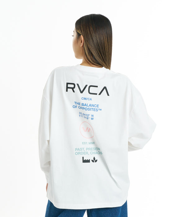 RVCA ウィメンズ ALL LS TEE ロンT 【2026年秋冬モデル】 WHT / M