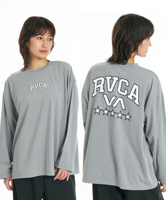 RVCA SPORT 女裝 FIVE STAR LS TEE 長袖T恤 【2026年秋冬款】