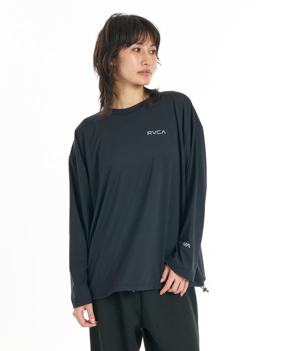 RVCA ウィメンズ OPPOSITE LS TEE ロンT 【2026年秋冬モデル】 BLK / M