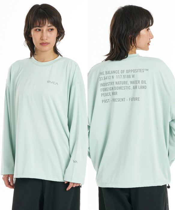 RVCA SPORT 女裝 OPPOSITE LS TEE 長袖T恤 【2026年秋冬款】