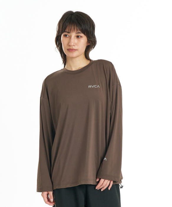 RVCA ウィメンズ OPPOSITE LS TEE ロンT 【2026年秋冬モデル】 MOC / M