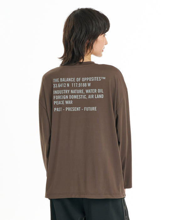 RVCA ウィメンズ OPPOSITE LS TEE ロンT 【2026年秋冬モデル】 MOC / M