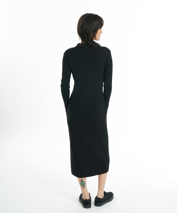 RVCA ウィメンズ SLIM DRESS ワンピース 【2026年秋冬モデル】 BLK / M