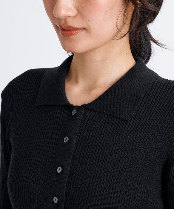 RVCA ウィメンズ SLIM DRESS ワンピース 【2026年秋冬モデル】 BLK / M