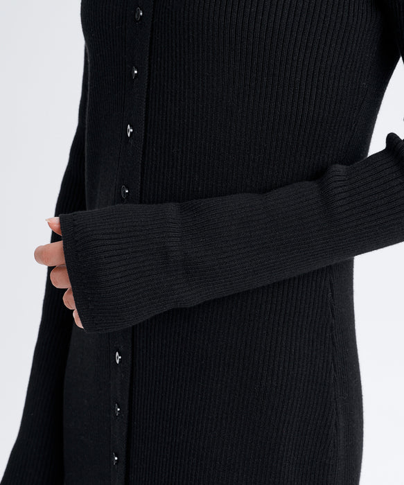 RVCA ウィメンズ SLIM DRESS ワンピース 【2026年秋冬モデル】 BLK / M