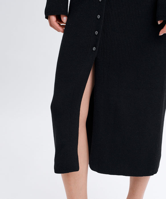 RVCA ウィメンズ SLIM DRESS ワンピース 【2026年秋冬モデル】 BLK / M
