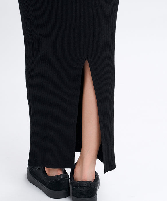 RVCA ウィメンズ MAXI PENCIL SKIRT スカート 【2026年秋冬モデル】 BLK / M