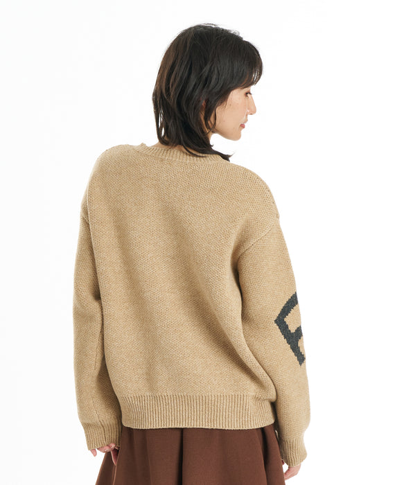 RVCA ウィメンズ ARCH RVCA KNIT セーター 【2026年秋冬モデル】 LAT / M