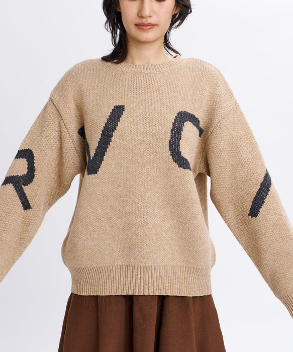 RVCA ウィメンズ ARCH RVCA KNIT セーター 【2026年秋冬モデル】 LAT / M