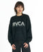 RVCA ウィメンズ BIG RVCA SHAGY KNIT セーター 【2026年秋冬モデル】 BLK / M