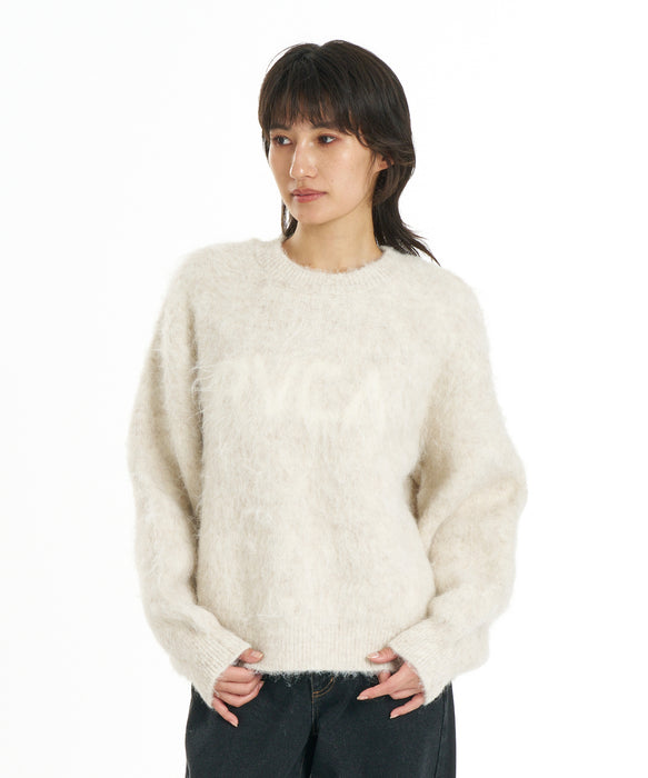 RVCA ウィメンズ BIG RVCA SHAGY KNIT セーター 【2026年秋冬モデル】