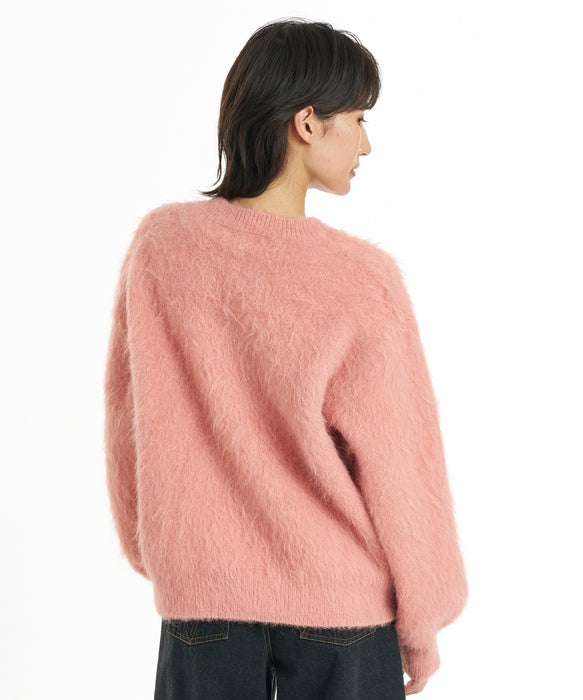 RVCA ウィメンズ BIG RVCA SHAGY KNIT セーター 【2026年秋冬モデル】 GRP / M