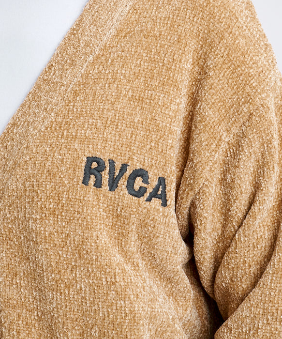 RVCA ウィメンズ JQ CARDIGAN KNIT セーター 【2026年秋冬モデル】 LAT / M