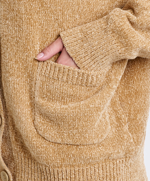 RVCA ウィメンズ JQ CARDIGAN KNIT セーター 【2026年秋冬モデル】 LAT / M