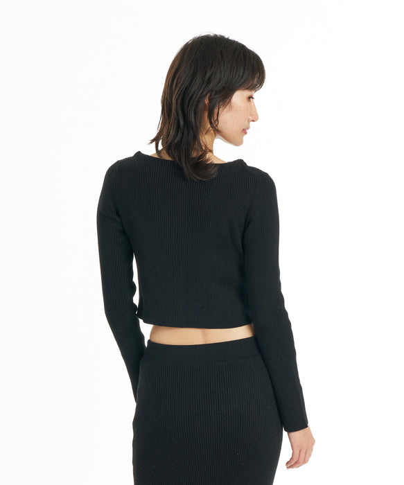 RVCA ウィメンズ SLIM KINT CR セットアップ セーター 【2026年秋冬モデル】
