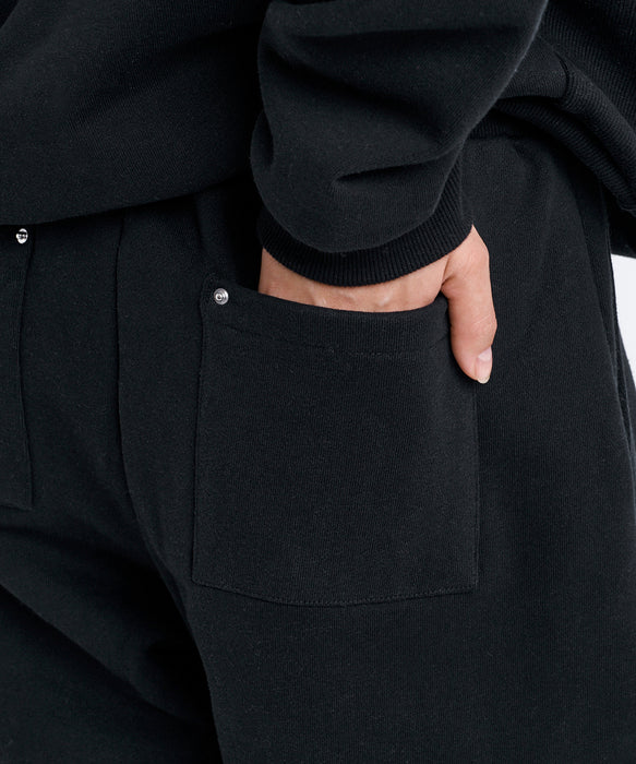 RVCA ウィメンズ RECESSION SWEAT PANT セットアップボトムス 【2026年秋冬モデル】 BLK / M