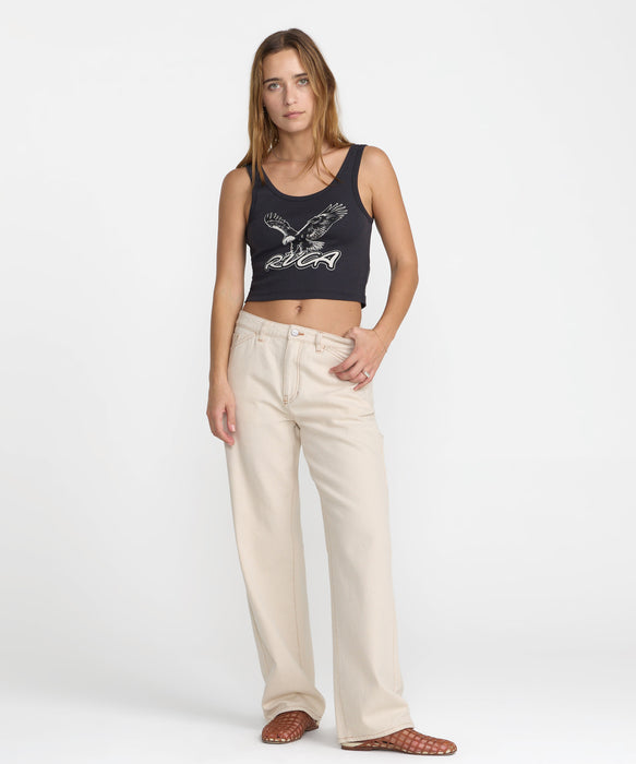 RVCA ウィメンズ MICHIGAN PAINTER PANT デニムパンツ 【2026年秋冬モデル】 NAT / 26