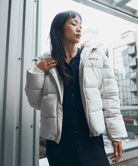 RVCA ウィメンズ BALANCE PUFFER 軽量高機能中綿 ジャケット 【2026年秋冬モデル】